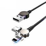 Rotate Magnetic Cable 180 Degree 