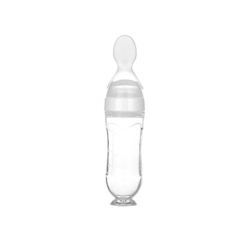 Baby Squeezing Feeding Bottle 