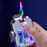 New High-end Black Technology Mecha Style Gyro Lighter